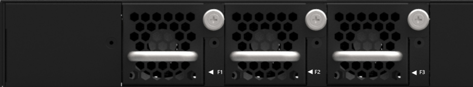 Hardware rear view (fan section)